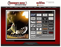 Freedman's Music website